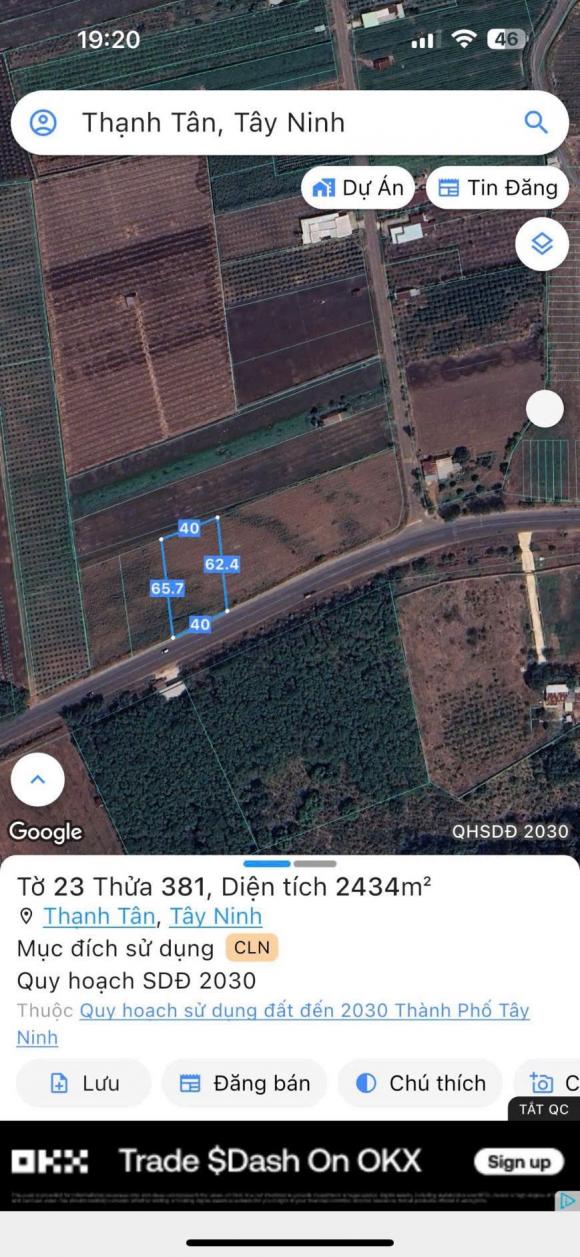 CHÍNH CHỦ BÁN ĐẤT MẶT TIỀN ĐƯỜNG NHỰA TRẦN PHÚ – TP TÂY NINH CHÍNH CHỦ BÁN ĐẤT MẶT TIỀN ĐƯỜNG NHỰA TRẦN PHÚ – TP TÂY NINH