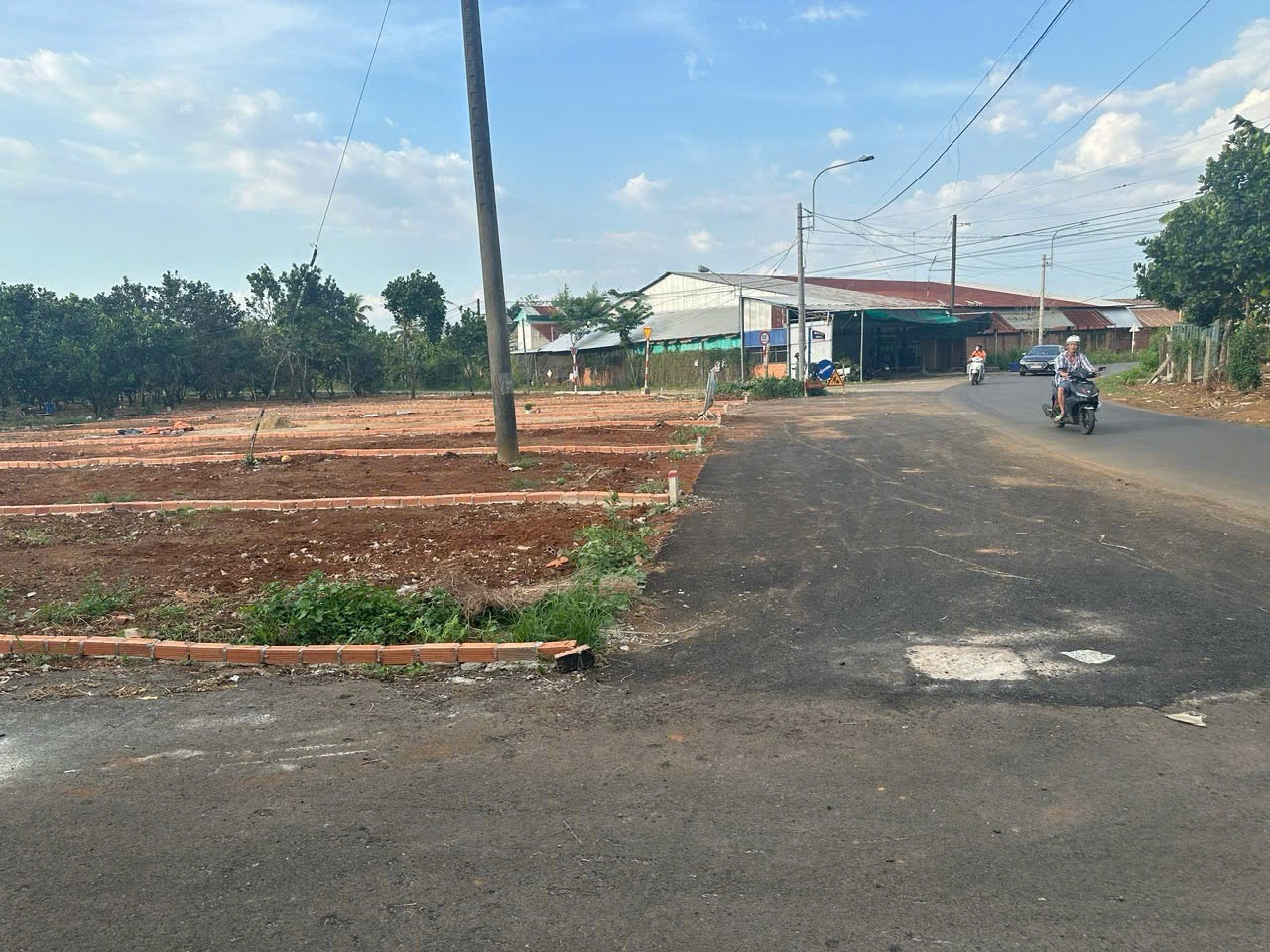 lo dat vi tri dac dia, ngay trung tam khu cong nghiep binh loc